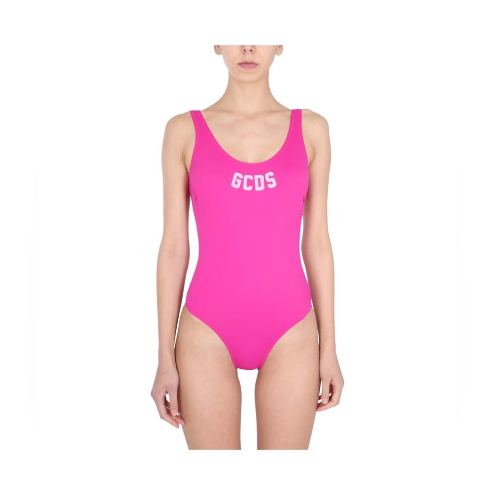 GCDS Pink one piece swimsuit small